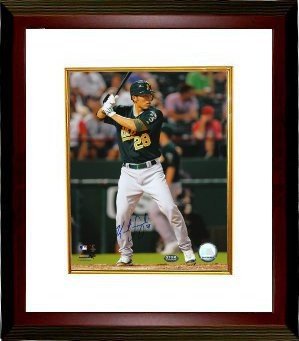 Kurt Suzuki Autographed Signed Oakland A's 8x10 Photo Custom Framing - GTSM Hologram 