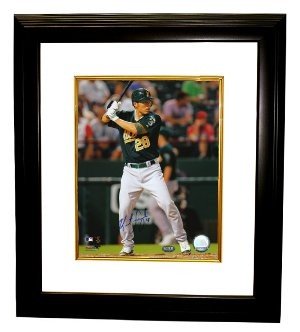 Kurt Suzuki Autographed Signed Oakland A's 8x10 Photo Custom Framing 