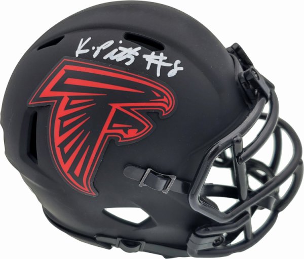 Autographed Atlanta Falcons Mini Helmets Signed Mini Helmets