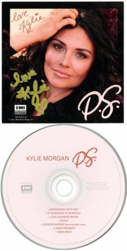 Kylie Morgan Autographed Signed 2022 P.S. EP Art Card with Album Cover Booklet & CD COA 
