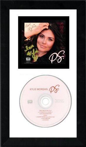 Kylie Morgan Autographed Signed 2022 P.S. EP Art Card with Album Cover Booklet & CD w/ CD 6.5x12 Custom Framing COA 