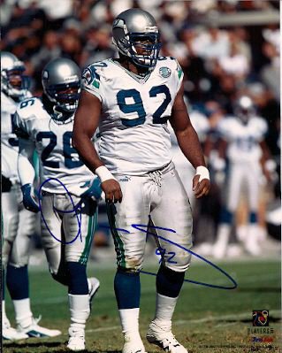 Lamar King Autographed Signed Seattle Seahawks Photo - Autographs 