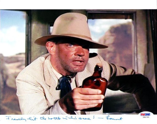 Lamont Johnson Autographed Signed 8X10 Photo Big Valley PSA/DNA 