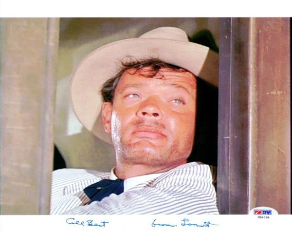 Lamont Johnson Autographed Signed 8X10 Photo Big Valley PSA/DNA 