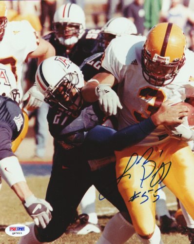 Lance Briggs Autographed 8X10 Photo Arizona Wildcats PSA/DNA