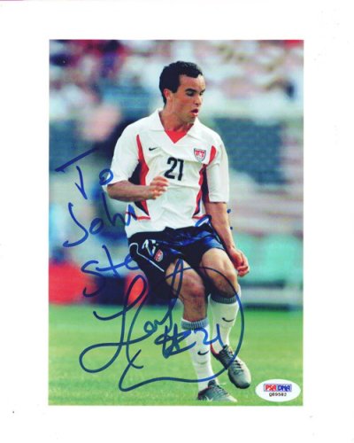 Landon Donovan Autographed 8X10 Photo "To John" PSA/DNA
