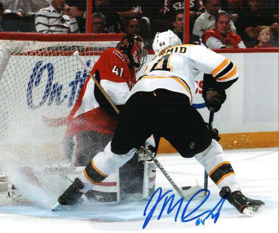 Lane Macdermid Autographed Signed Boston Bruins Photo - Autographs 