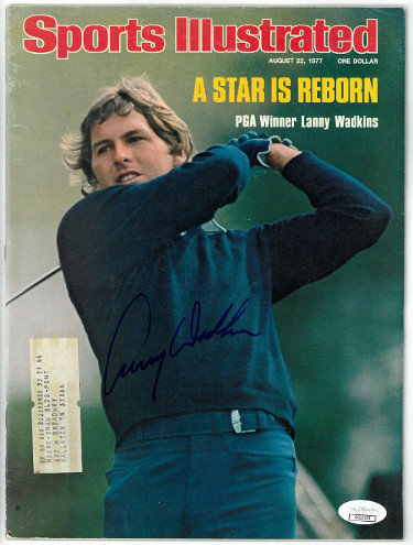 Lanny Wadkins Autographed Signed Sports Illustrated Magazine August 22, 1977- JSA Hologram #CC09169