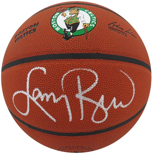 Larry Bird Autographed Signed Wilson Boston Celtics Logo NBA Basketball 