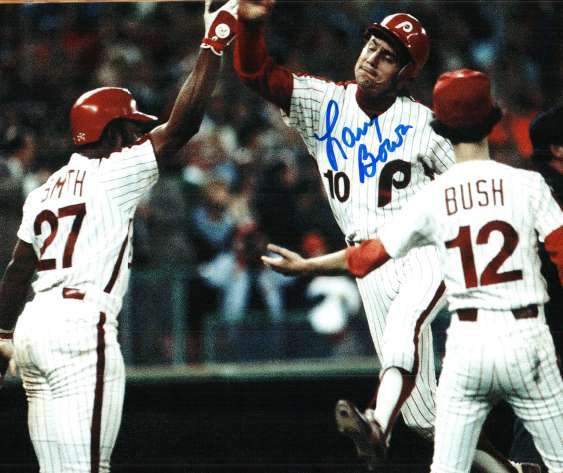 Larry Bowa Autographed Signed 8X10 Philadelphia Phillies Photo - Autographs