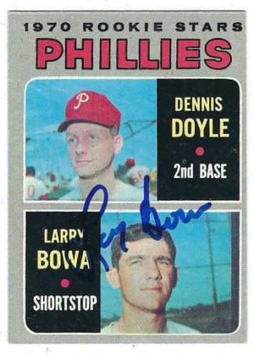 Larry Bowa Autographed Signed Philadelphia Phillies 1970 Topps Card - Autographs