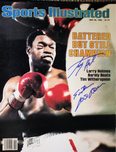 Larry Holmes Autographed Signed Boxing 16X20 Photo With COA - Autographs