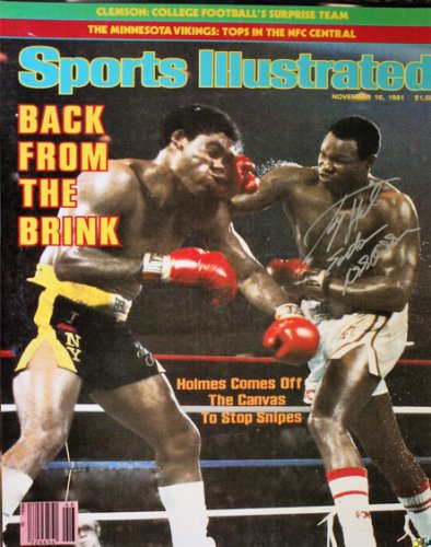 Larry Holmes Autographed Signed Boxing 16X20 Photo With COA - Autographs