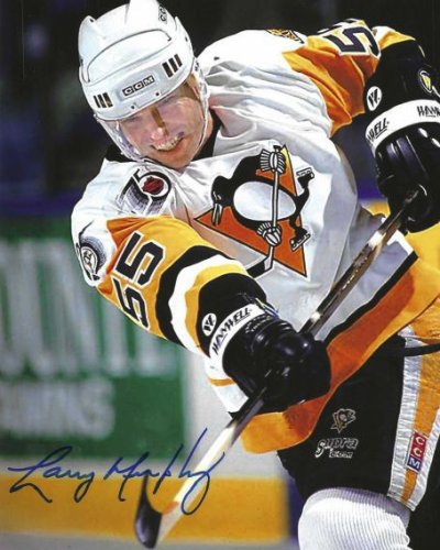 Hall of Famer LARRY MURPHY Signed DETROIT RED WINGS 8X10 PHOTO W/COA