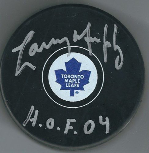 Larry Murphy Autographed Signed Toronto Maple Leafs Hockey Puck - Autographs