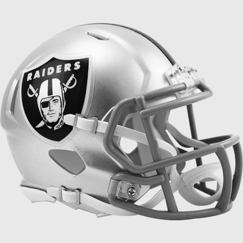 Las Vegas Raiders NFL Mini Speed Football Helmet 