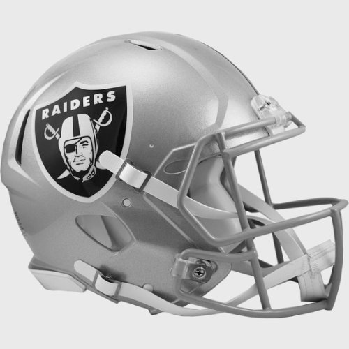 Las Vegas Raiders Speed Football Helmet 