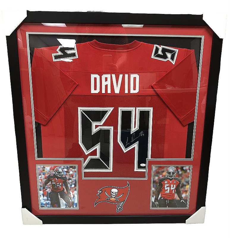 Framed Autographed/Signed Lawrence Taylor 33x42 New York Red Football Jersey  JSA COA at 's Sports Collectibles Store