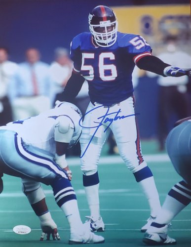 Lawrence Taylor- Autographed Signed New York Giants 11X14 Photo JSA - Autographs 