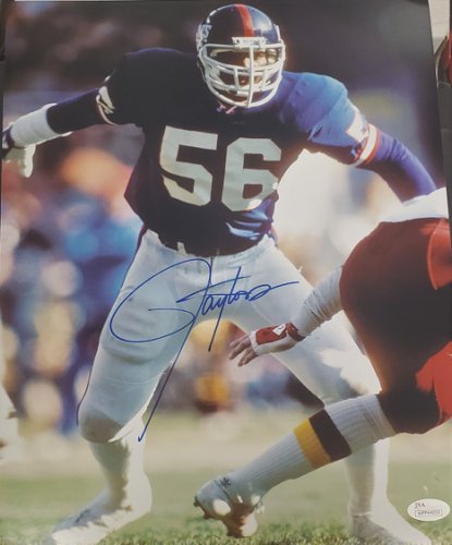 Lawrence Taylor- Autographed Signed New York Giants 11X14 Photo JSA - Autographs 