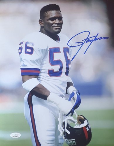 Lawrence Taylor- Autographed Signed New York Giants 11X14 Photo JSA - Autographs 