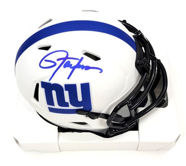 Lawrence Taylor Autographed Signed New York Giants Riddell Lunar Eclipse Speed Mini Helmet Beckett Witness 