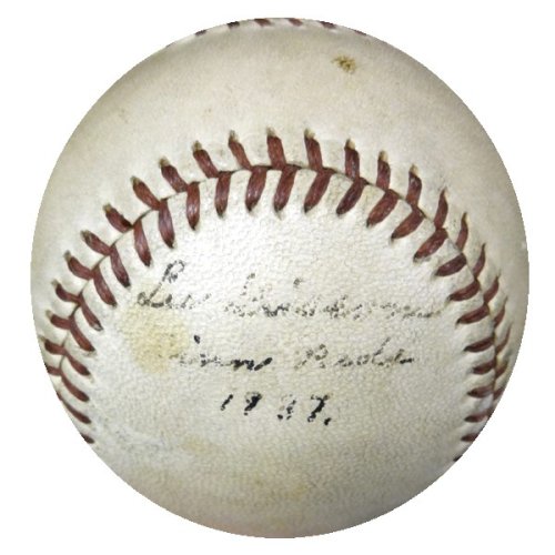 Lee Grissom Autographed Hutch Baseball Cincinnati Reds "Cinci Reds 1937" PSA/DNA