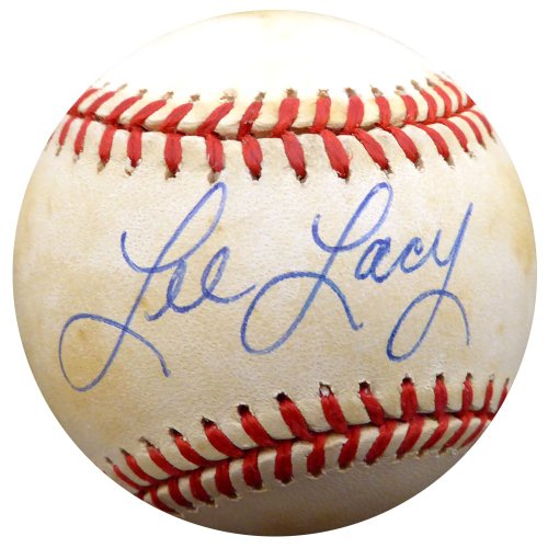 Lee Lacy Autographed Signed Official Nl Baseball Los Angeles Dodgers, Pittsburgh Pirates Beckett Beckett 
