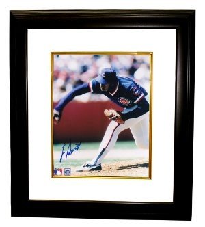 Lee Smith Autographed Signed Chicago Cubs 8x10 Photo Custom Framing - COA 