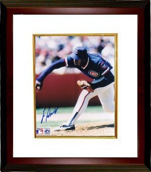 Lee Smith signed Chicago Cubs 8x10 Photo Custom Framing - COA