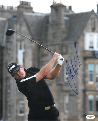 Lee Westwood Autographed Signed 11X14 Photo Old Course at St. Andrews British Open- JSA Hologram 