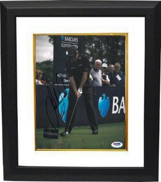 Lee Westwood Autographed Signed 8x10 Photo PGA Scottish Open Custom Framing - PSA Hologram 