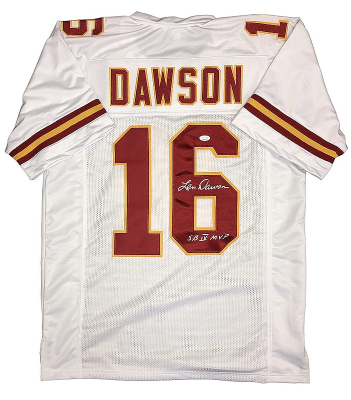 Len Dawson Autographed Signed Kansas City Chiefs Custom White