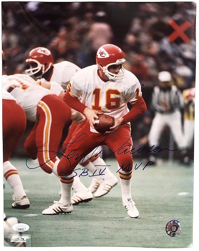 Len dawson jersey outlet