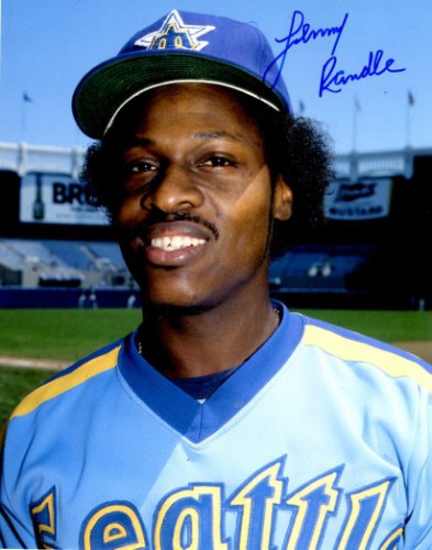 Lenny Randle Autographed Signed 8X10 Seattle Mariners Photo - Autographs