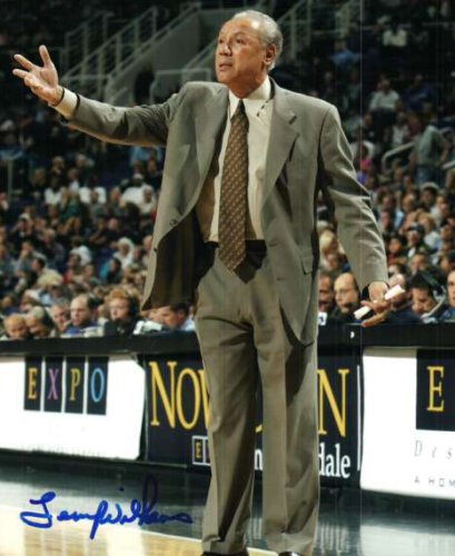 Lenny Wilkens Autographed Signed Seattle Supersonics Photo - Autographs 