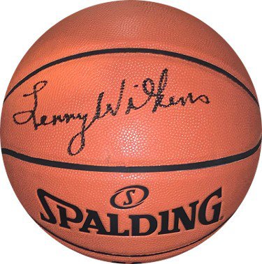 Lenny Wilkens Autographed Signed Spalding NBA Game Ball Series I/O Basketball JSA Witnessed (St Louis Hawks/SuperSonics/Cavaliers) 