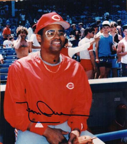 Leon Durham Autographed Signed Photo Cincinnati Reds - Autographs