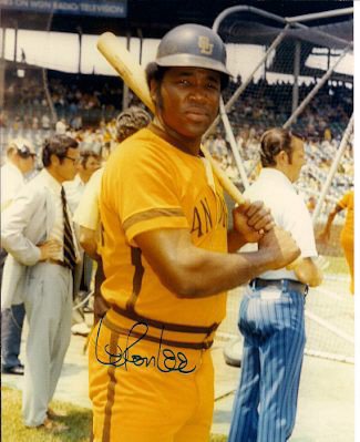 Leron Lee Autographed Signed 8X10 San Diego Padres Photo - Autographs