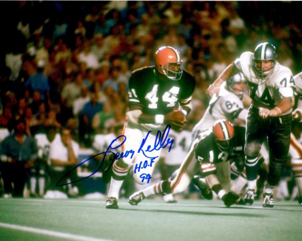 Leroy Kelly Autographed Signed 8X10 Cleveland Browns Photo - Autographs