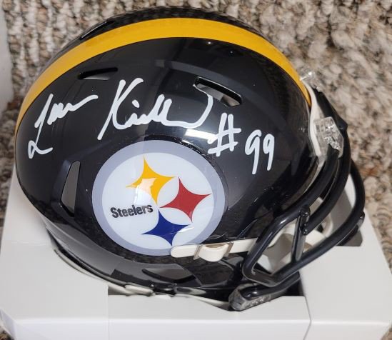 Levon Kirkland Autographed Signed Pittsburgh Steelers Mini Helmet - Autographs