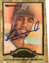 Livan Hernandez Autographed Signed 1997 Rookie Donruss Diamond King - Autographs