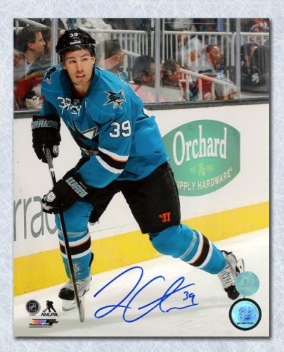 Logan Couture Autographed Signed San Jose Sharks 8x10 Photo