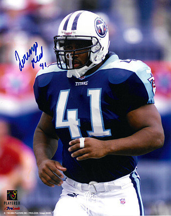 Lorenzo Neal Autographed Signed Tennessee Titans NFL 8x10 Photo #41 - COA (Music City Miracle) 
