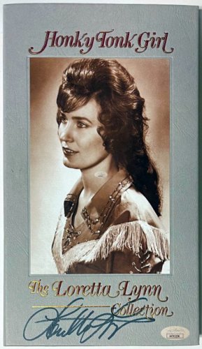 Loretta Lynn Collection Autographed Signed 1994 MCA Honky Tonk Girl 3-CD Box Set JSA #AC92236 