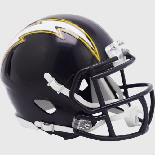 Los Angeles Chargers 1988 to 2006 Riddell Mini Speed Throwback Helmet 