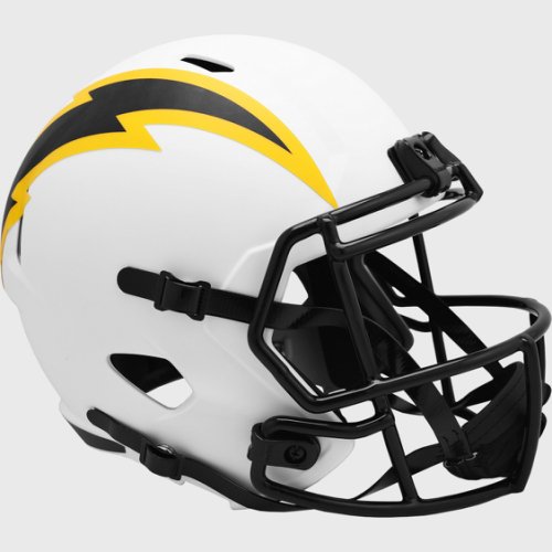 Los Angeles Chargers Speed Replica Football Helmet LUNAR 