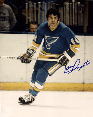 Lou Angotti Autographed Signed 8X10 St. Louis Blues Photo - Autographs