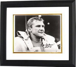 Lou Creekmur Autographed Signed Detroit Lions 8x10 Photo HOF 96 Custom Framing 