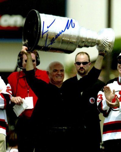 Lou Lamoriello Autographed Signed 8X10 Photo - New Jersey Devils - Autographs